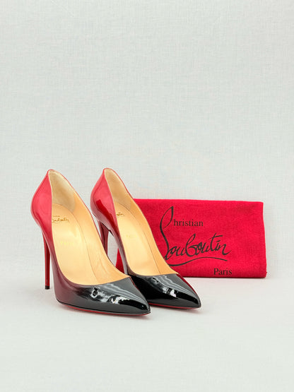 CHRISTIAN LOUBOUTIN Kate Red & Black Size EU 42 Pumps