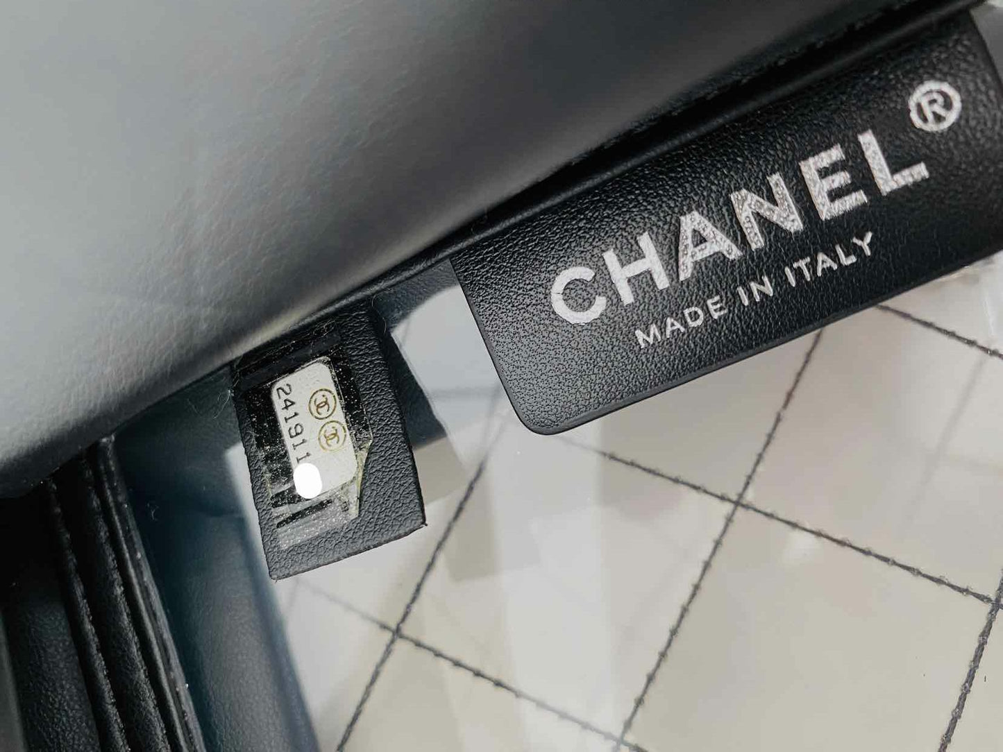 CHANEL Flap Naked Beauty Black Crossbody
