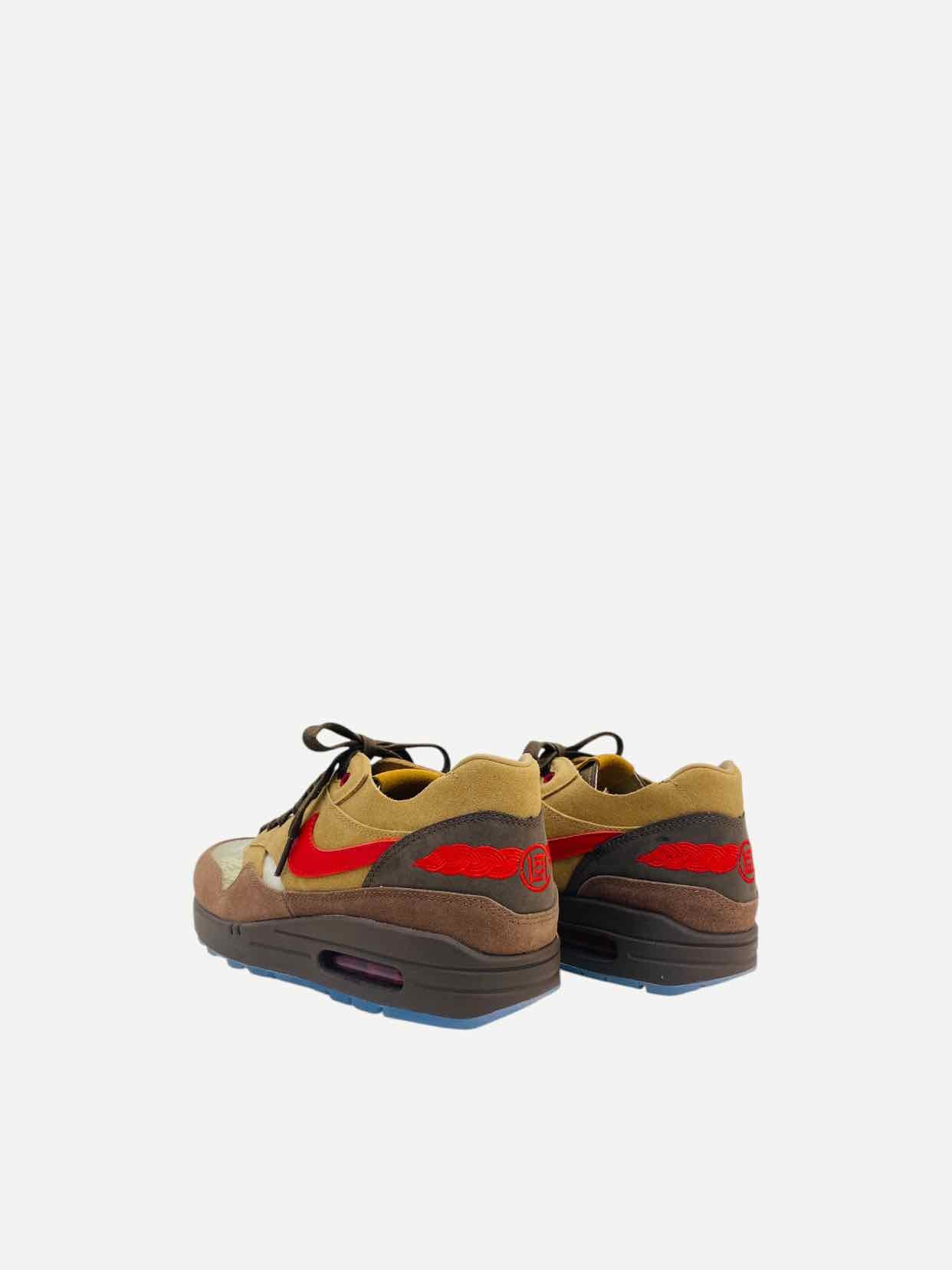 NIKE Brown Multicolor Size EU 42.5 Sneakers