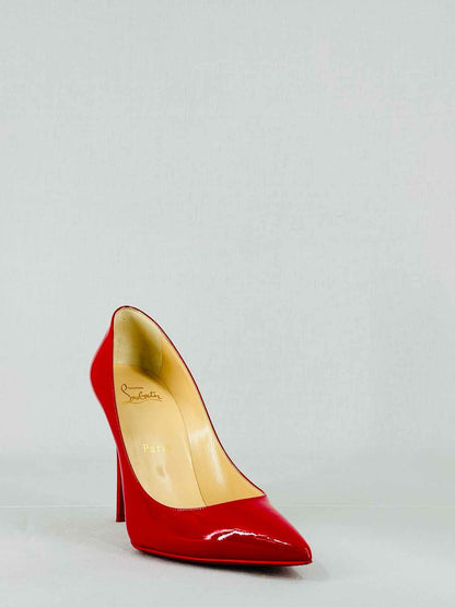 CHRISTIAN LOUBOUTIN Red Size EU 37.5 Heeled Sandals