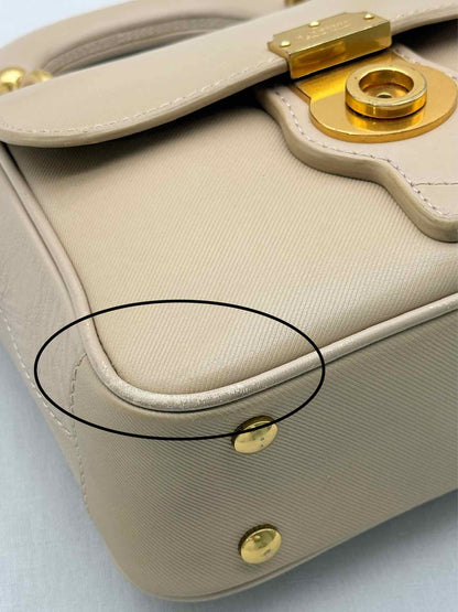 BURBERRY DK88 Beige Top Handle