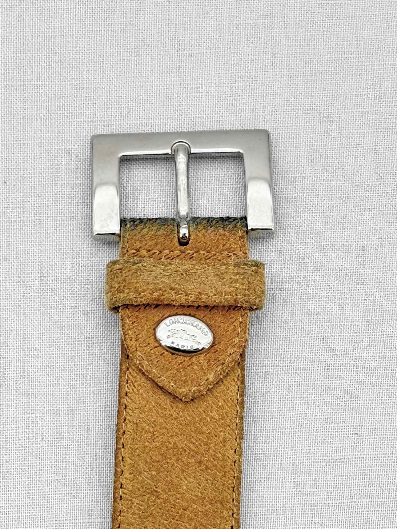 LONGCHAMP Camel Belt