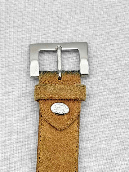 LONGCHAMP Camel Belt