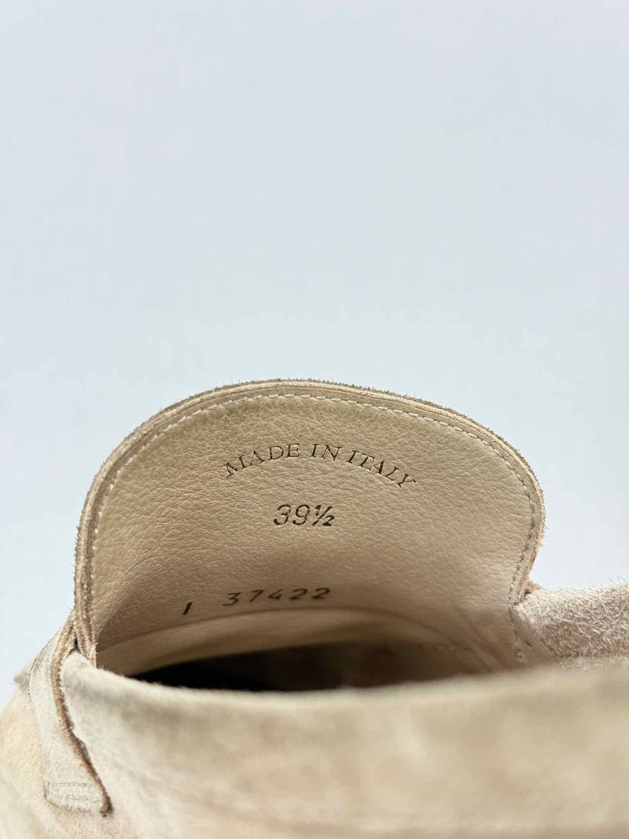 LORO PIANA Beige Size EU 39.5 Slip-ons