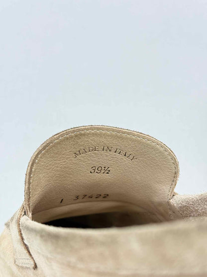 LORO PIANA Beige Size EU 39.5 Slip-ons