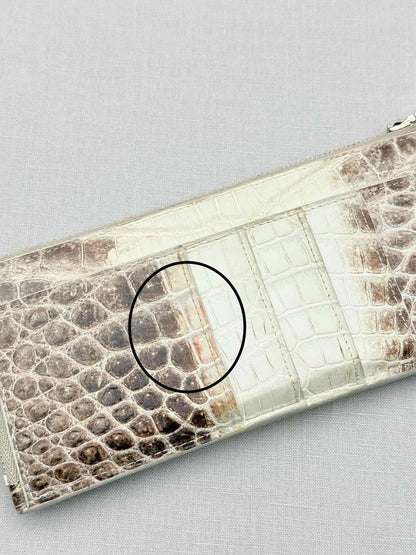 KWANPEN White & Brwon Continental Wallet