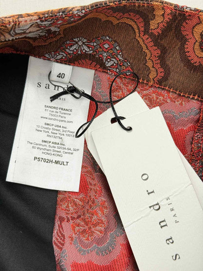 SANDRO Chinagirl Brown Multicolor Size US 8 Shorts
