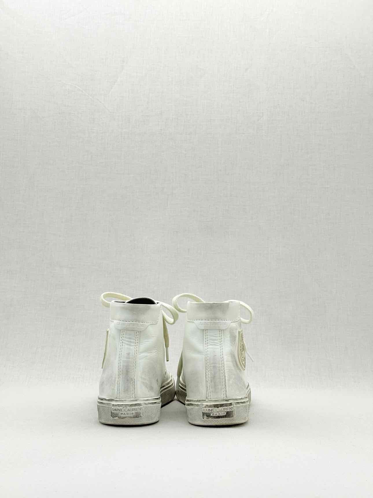 SAINT LAURENT Bedford White Size EU 37 Sneakers