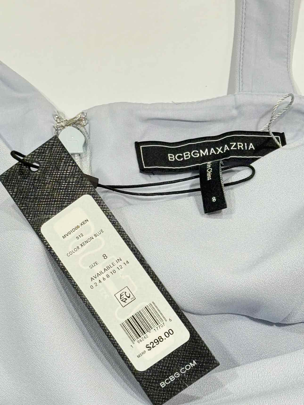 BCBG MAXAZRIA Pale Blue Size US 8 Short Dress