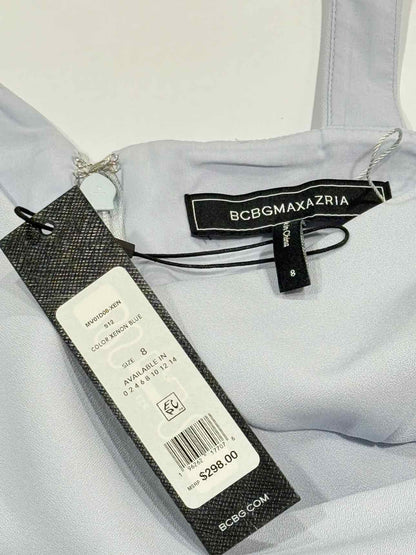 BCBG MAXAZRIA Pale Blue Size US 8 Short Dress