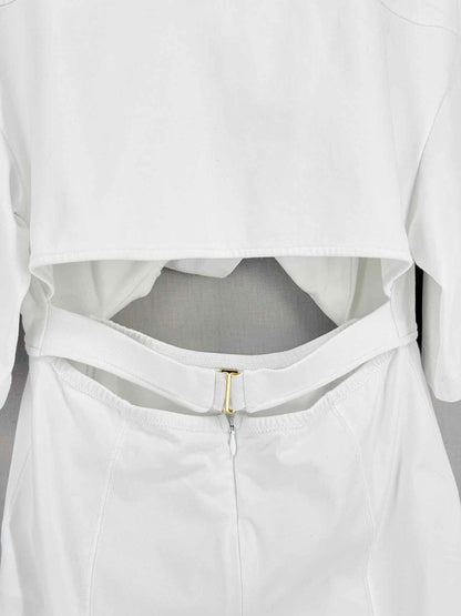 JACQUEMUS La Robe Bahia White Size Medium Short Dress