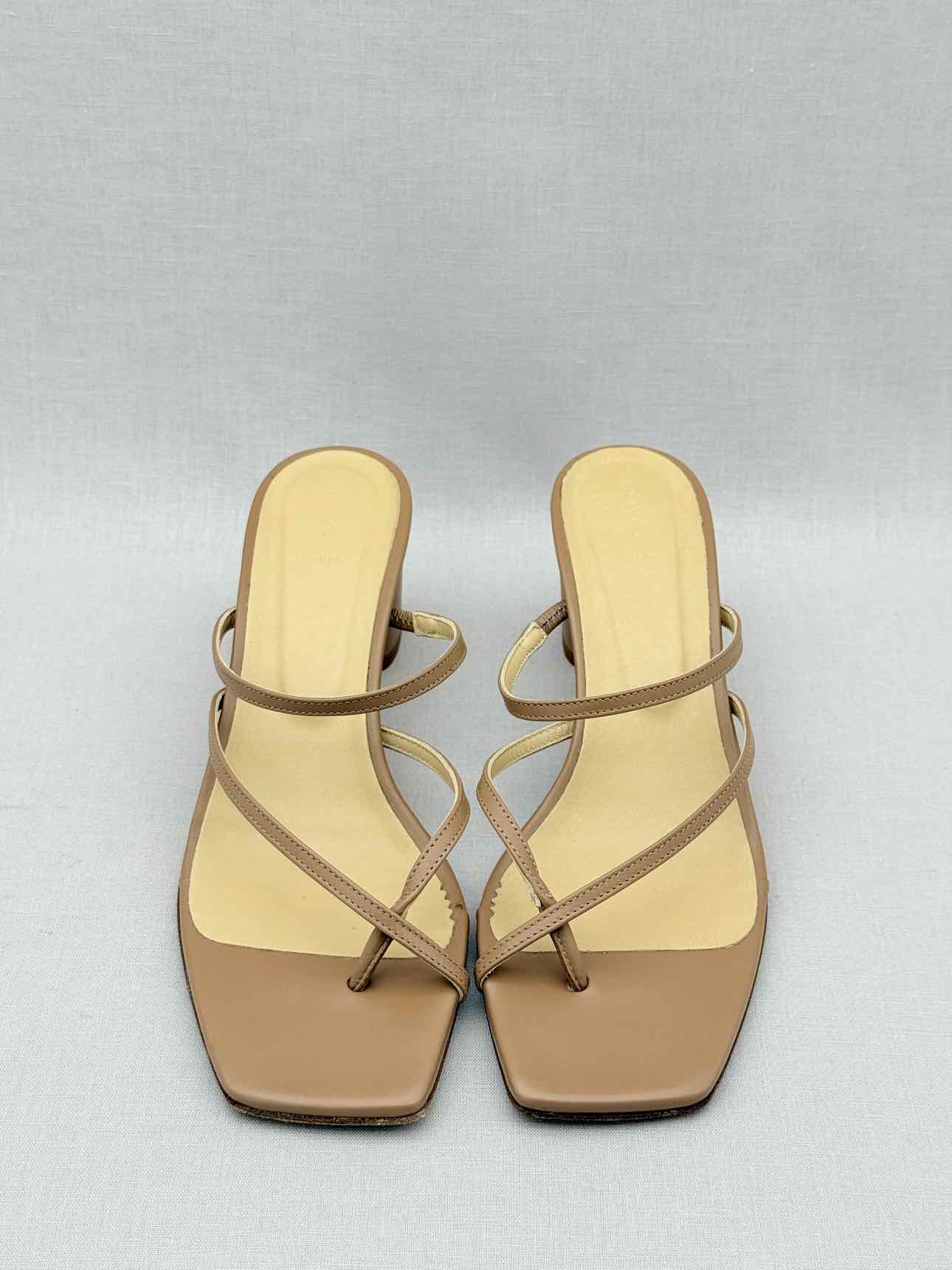 AEYDE Anni Beige Size EU 39 Heeled Sandals
