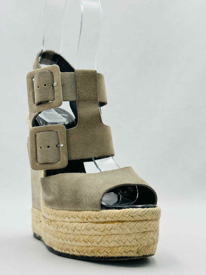 PIERRE HARDY Espadrille Grey Size EU 39 Wedges