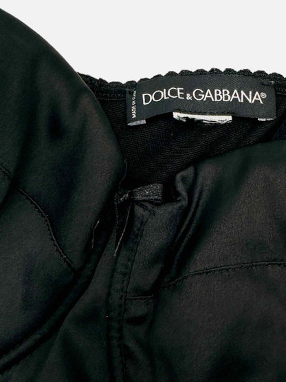 DOLCE & GABBANA Bustier Black Size Medium Top