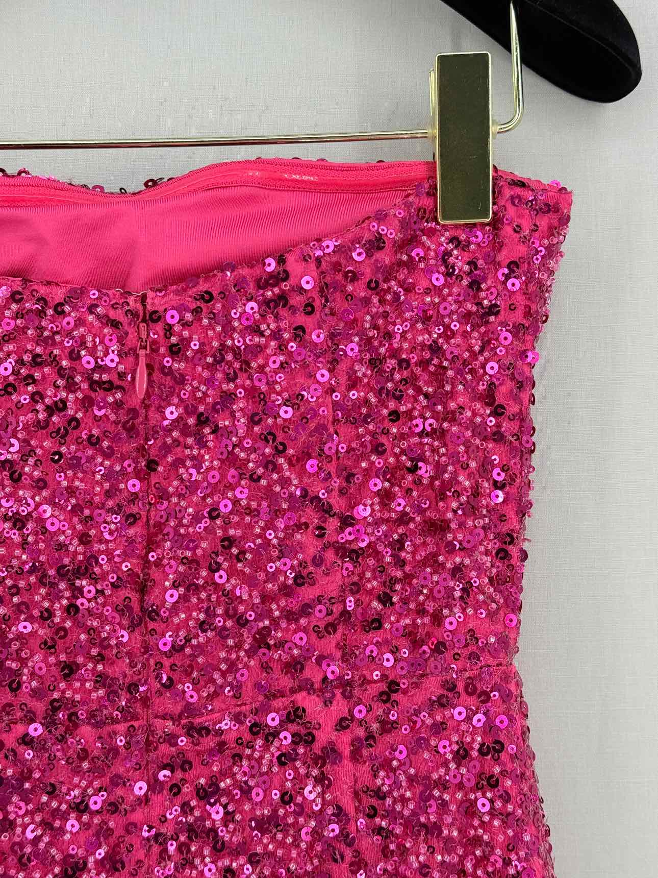 ELLE ZEITOUNE Anya Pink Size US 2 Midi Dress