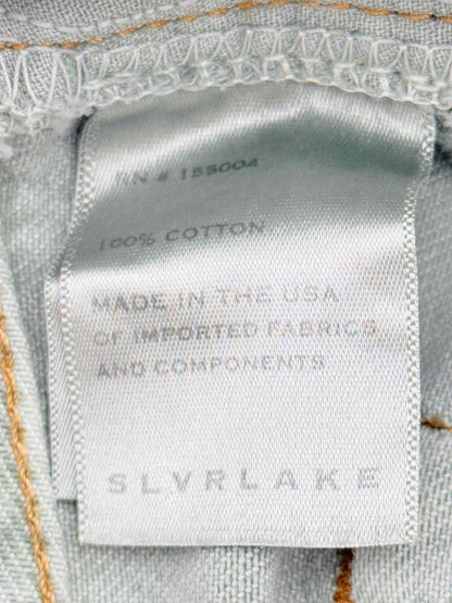 SLVRLAKE London Crop Green Size 29 Jeans