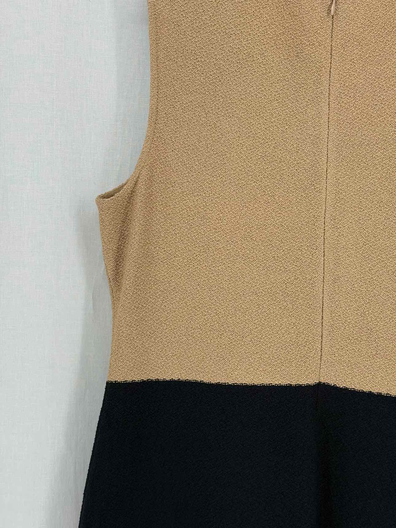 ST. JOHN Two Tone Black & Beige Size US 16 Outfit Set