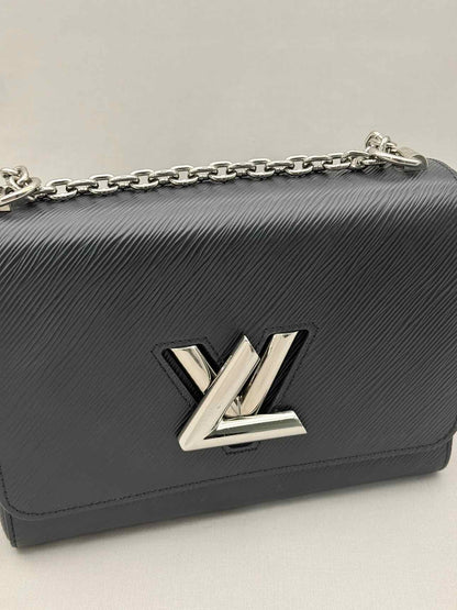 LOUIS VUITTON Twist MM Black Shoulder Bag