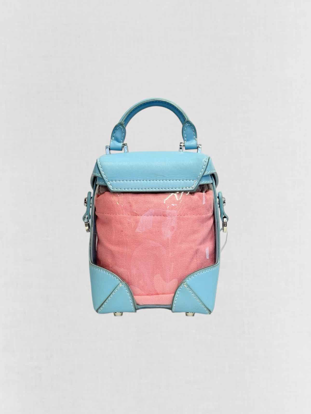 MCM Berlin Blue & Pink Crossbody