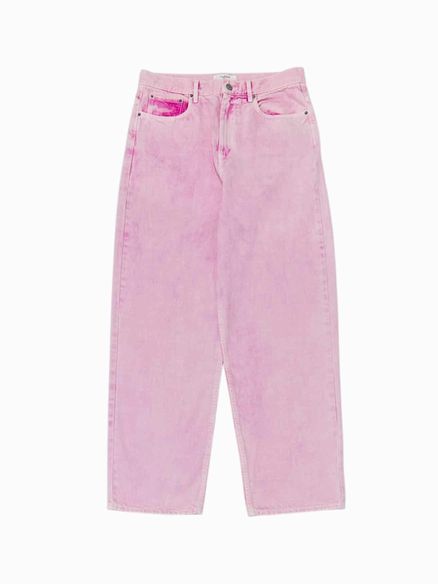 ISABEL MARANT ETOILE Wide Leg Pink Size 31 Jeans