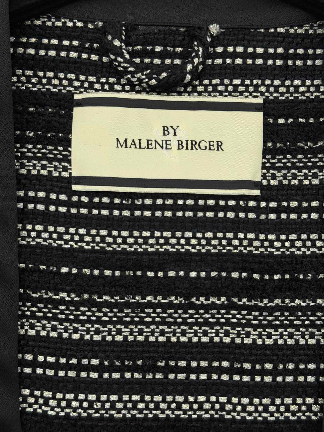 BY MALENE BIRGER Erista Black & White Size US 8 Jacket
