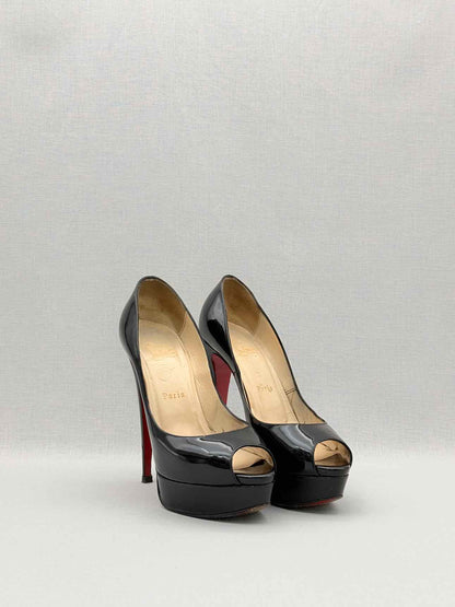 CHRISTIAN LOUBOUTIN Lady Black Size EU 38 Pumps