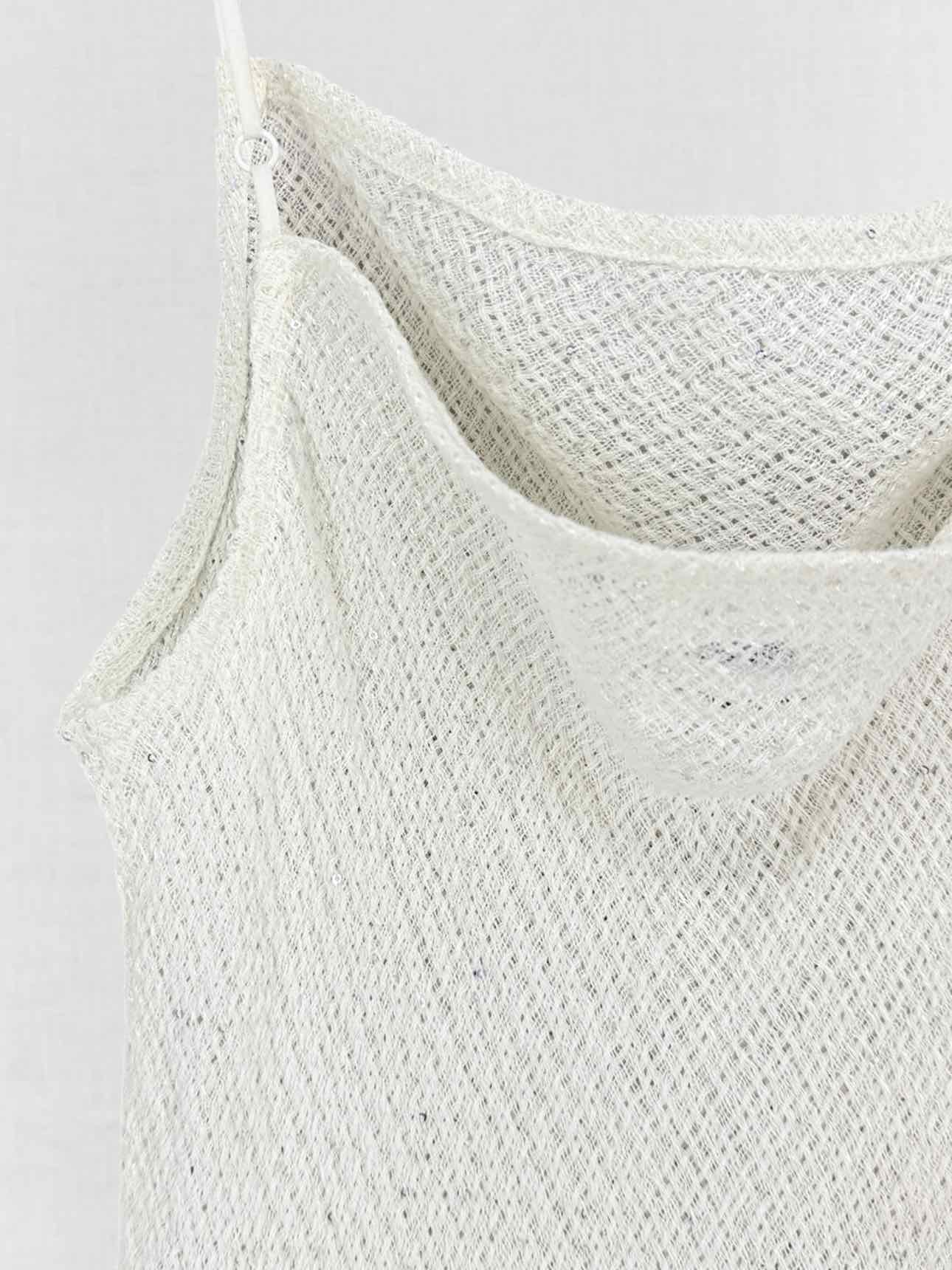 LESET Off-white Size Medium Long Dress