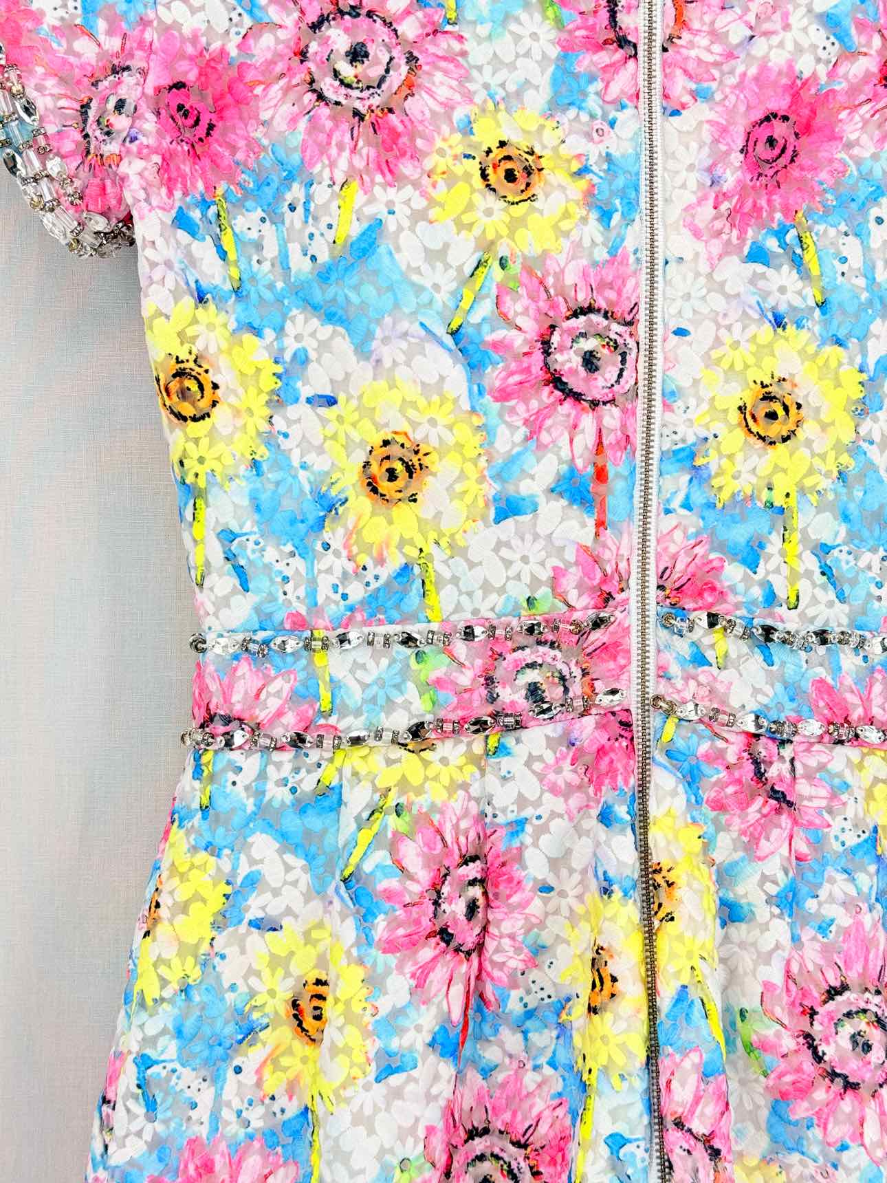 MANOUSH Combishort Pink Multicolor Size US 4 Playsuit