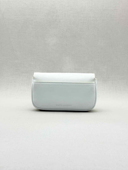 MARC JACOBS Mini The J Mark White Shoulder Bag