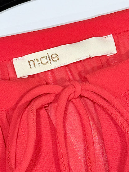 MAJE Red Size Small Short Dress