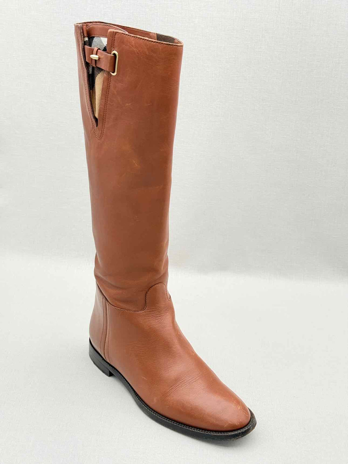 BURBERRY Mapledene Brown Size EU 35 Knee High Boots
