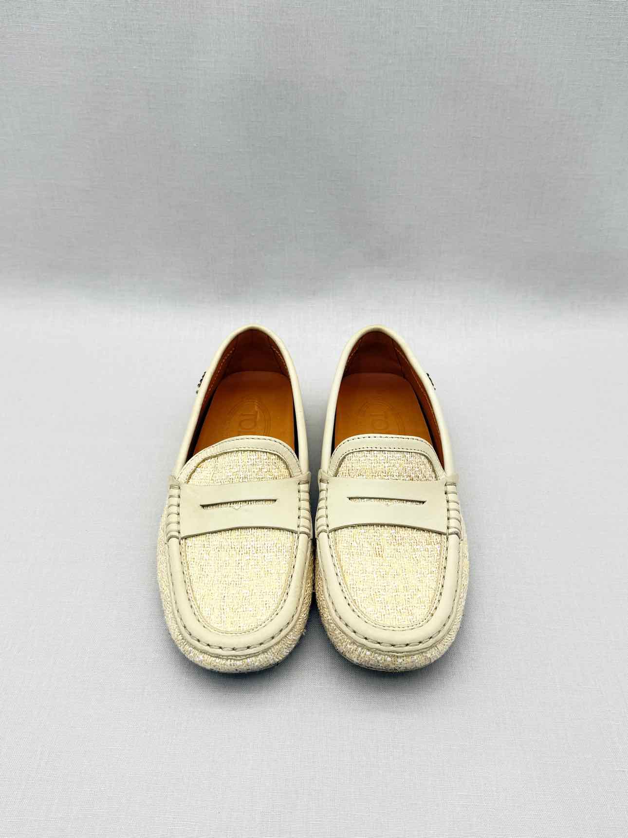 TOD'S Gommino Cream Size EU 35.5 Loafers