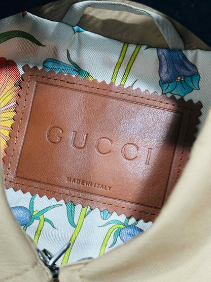 GUCCI Tiger Beige Size US 0 Coat