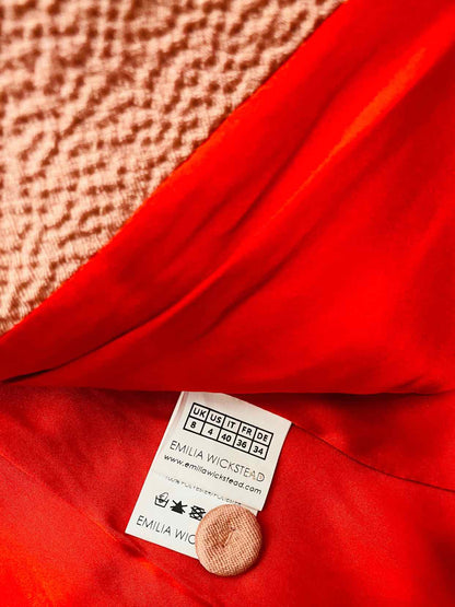 EMILIA WICKSTEAD Pink Size US 4 Jacket & Pants Outfit