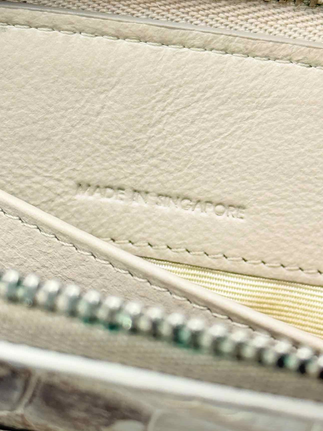 KWANPEN White & Brwon Continental Wallet