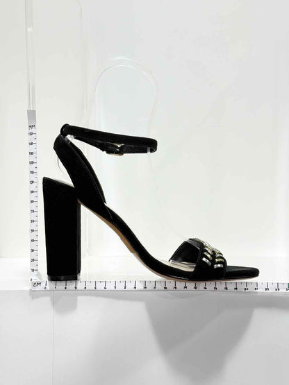 SANDRO Black Size EU 38 Heeled Sandals