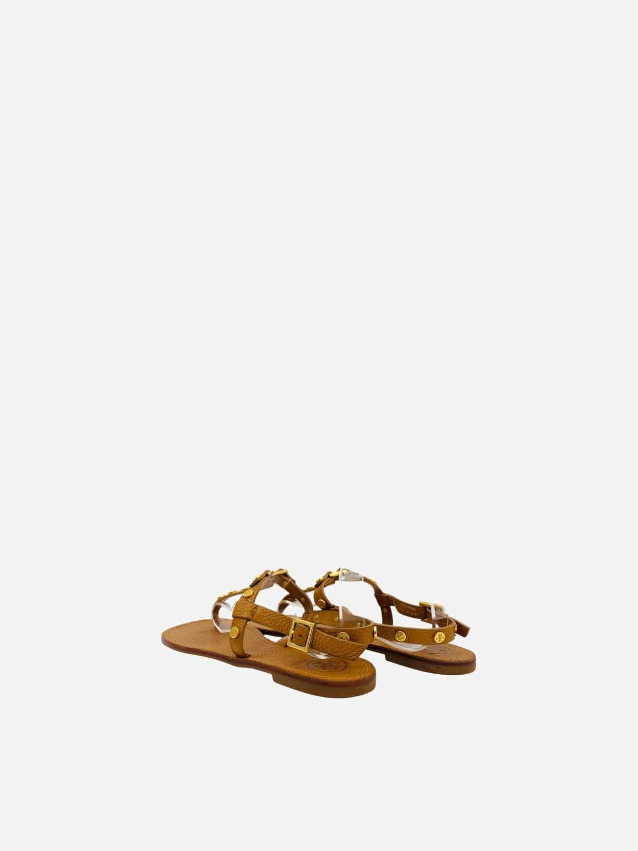 TORY BURCH Thong Tan Size EU 39.5 Sandals
