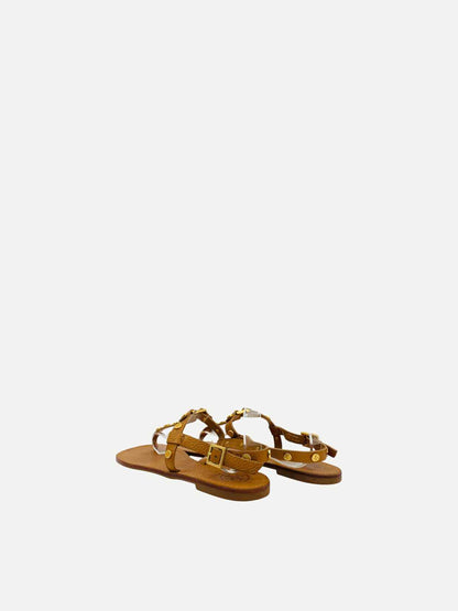 TORY BURCH Thong Tan Size EU 39.5 Sandals