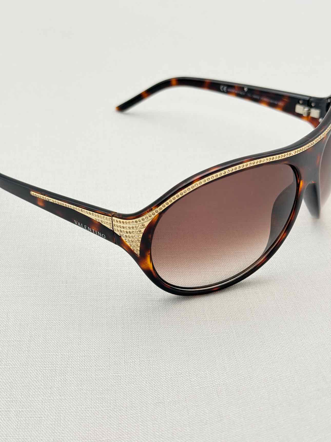 VALENTINO Havana & Gold Sunglasses