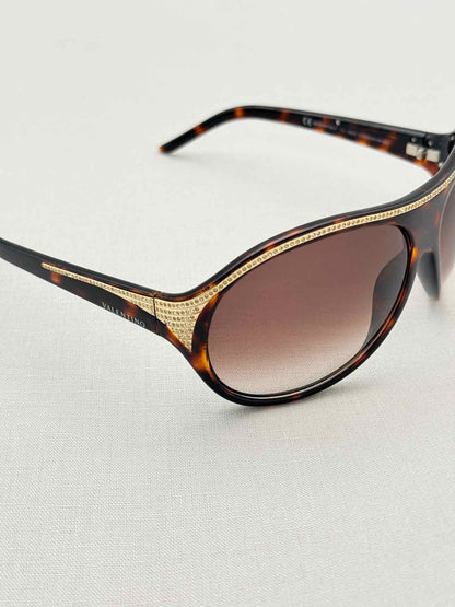 VALENTINO Havana & Gold Sunglasses