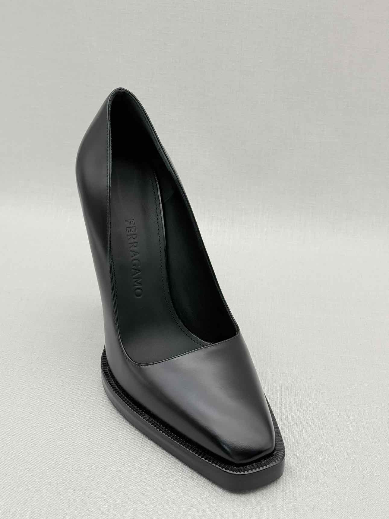 FERRAGAMO Anser X5 Black Size EU 39 Pumps