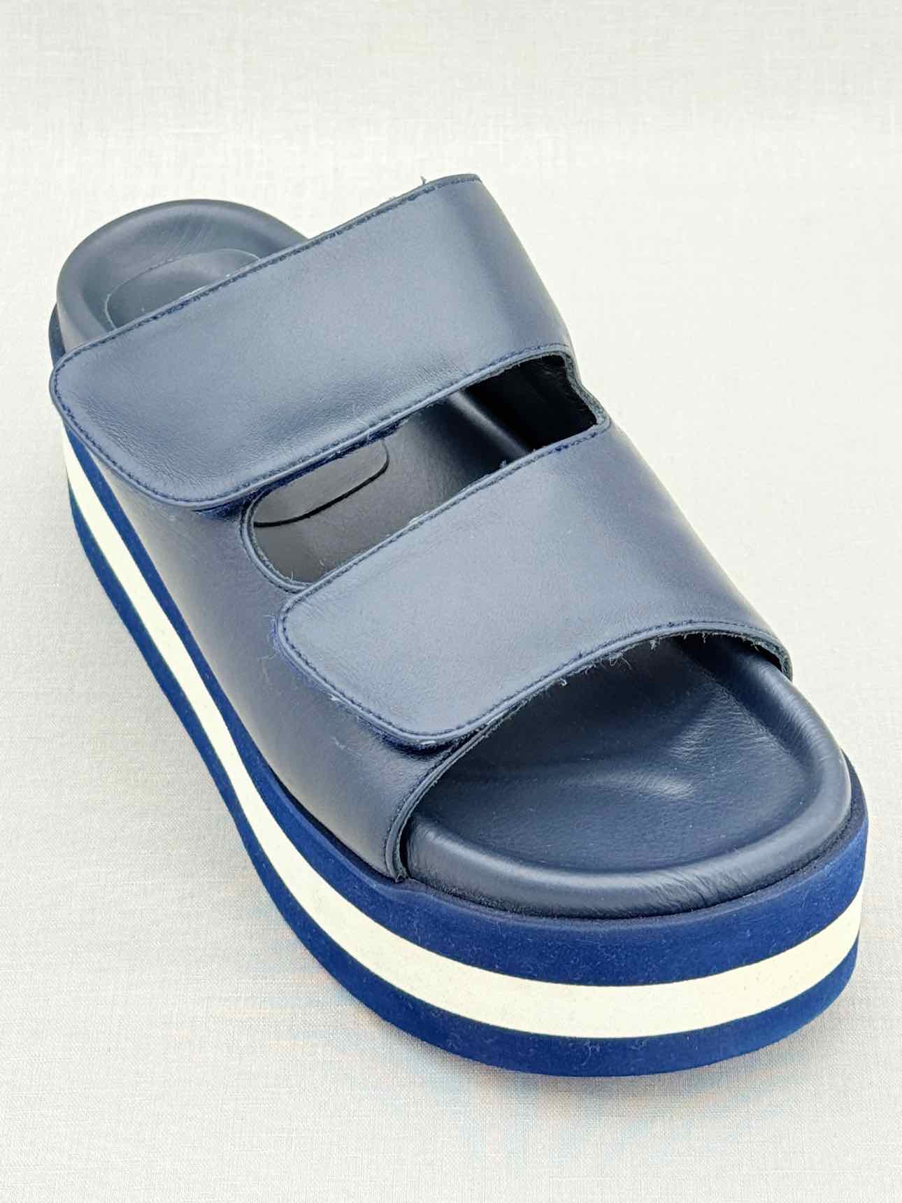 PALOMA BARCELO Navy Blue Size EU 36 Slip-ons