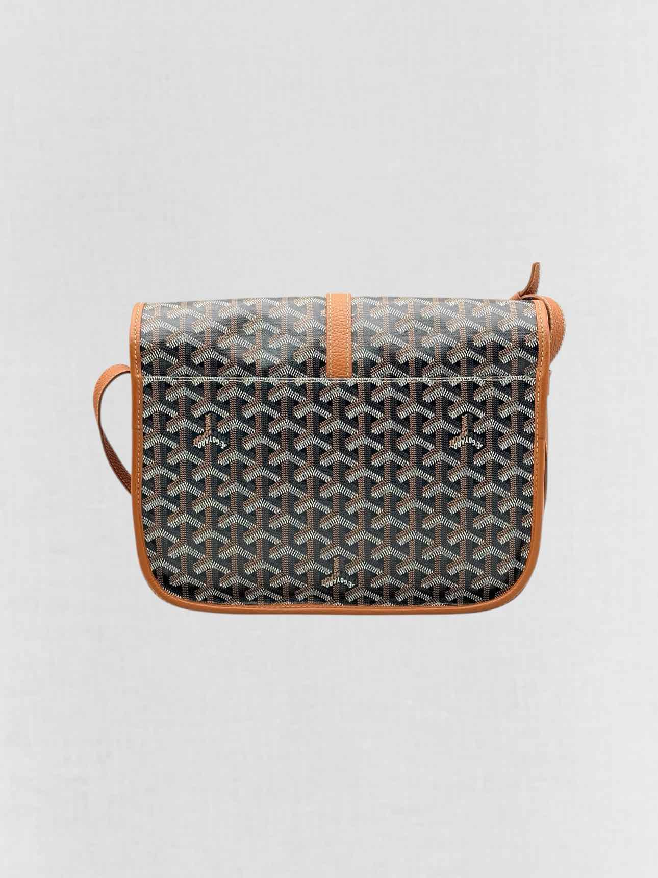 GOYARD Belvedere ll Black & Tan Goryardine Crossbody