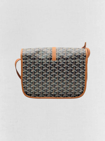 GOYARD Belvedere ll Black & Tan Goryardine Crossbody