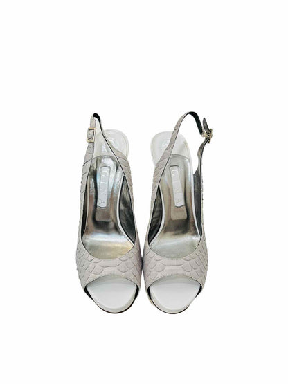 GINA Slingback Grey Size EU 40.5 Slingbacks