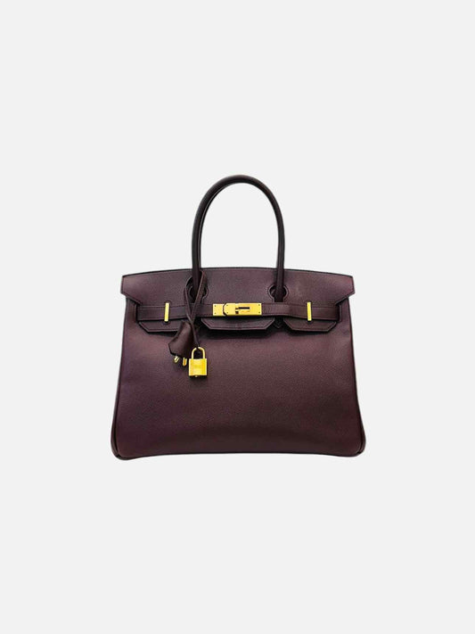 HERMES Birkin Bordeaux Top Handle