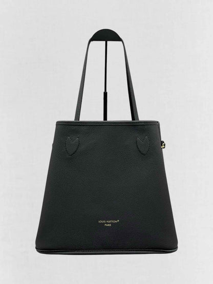 LOUIS VUITTON Brown & Black Monogram Tote Bag