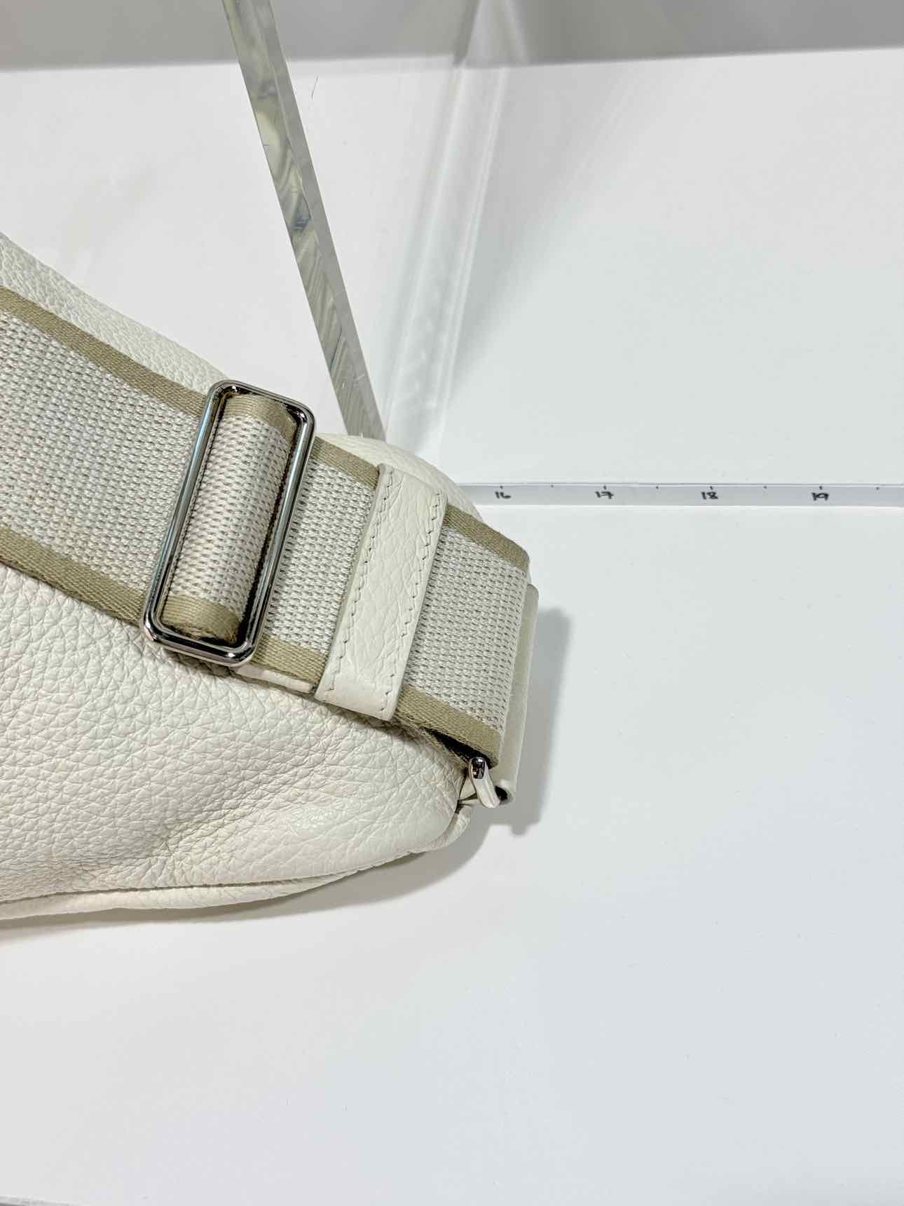 PRADA Triangle Off-white Shoulder Bag