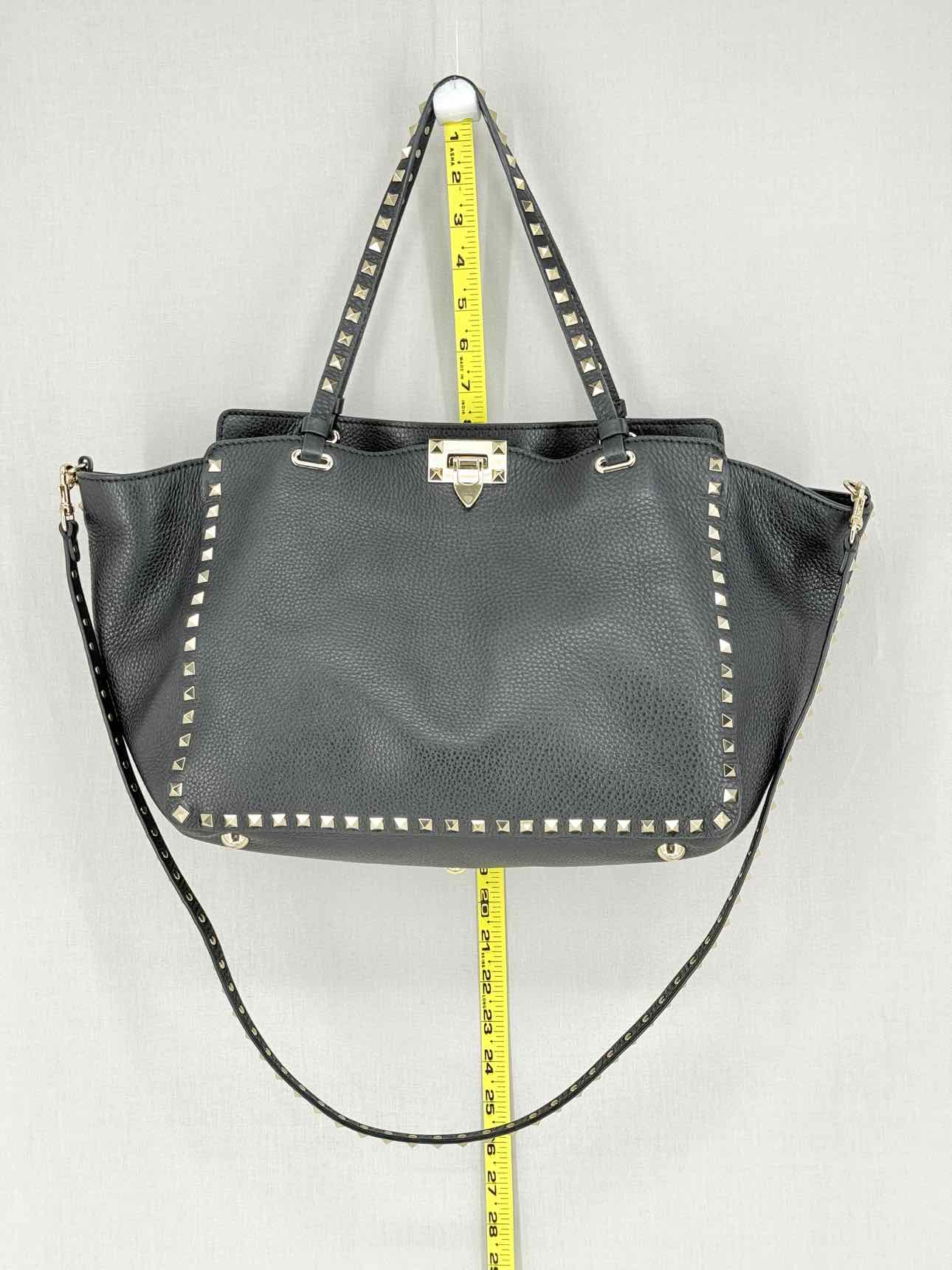 VALENTINO Rockstud Black Tote Bag