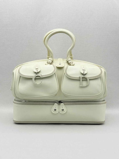 DIOR Vintage Off-white Top Handle